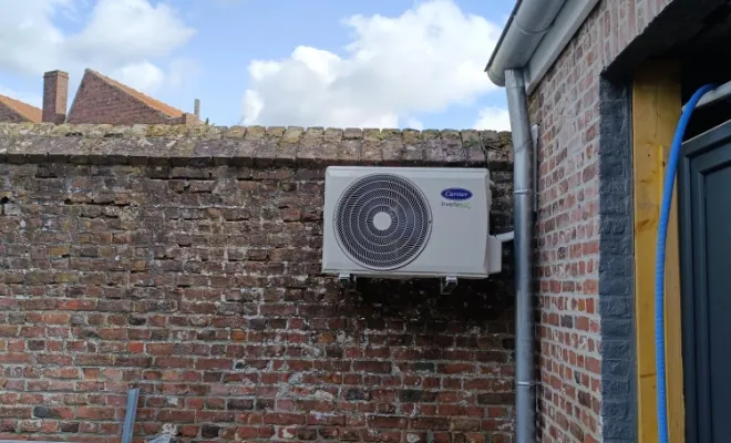 Remplacement d'un chauffage gaz par une pompe à chaleur sur le secteur de Arras, Lille, N.K CLIM