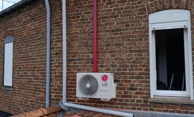 Remplacement d'un chauffage électrique par une pompe à chaleur air/air sur le secteur de Douai, Lille, N.K CLIM